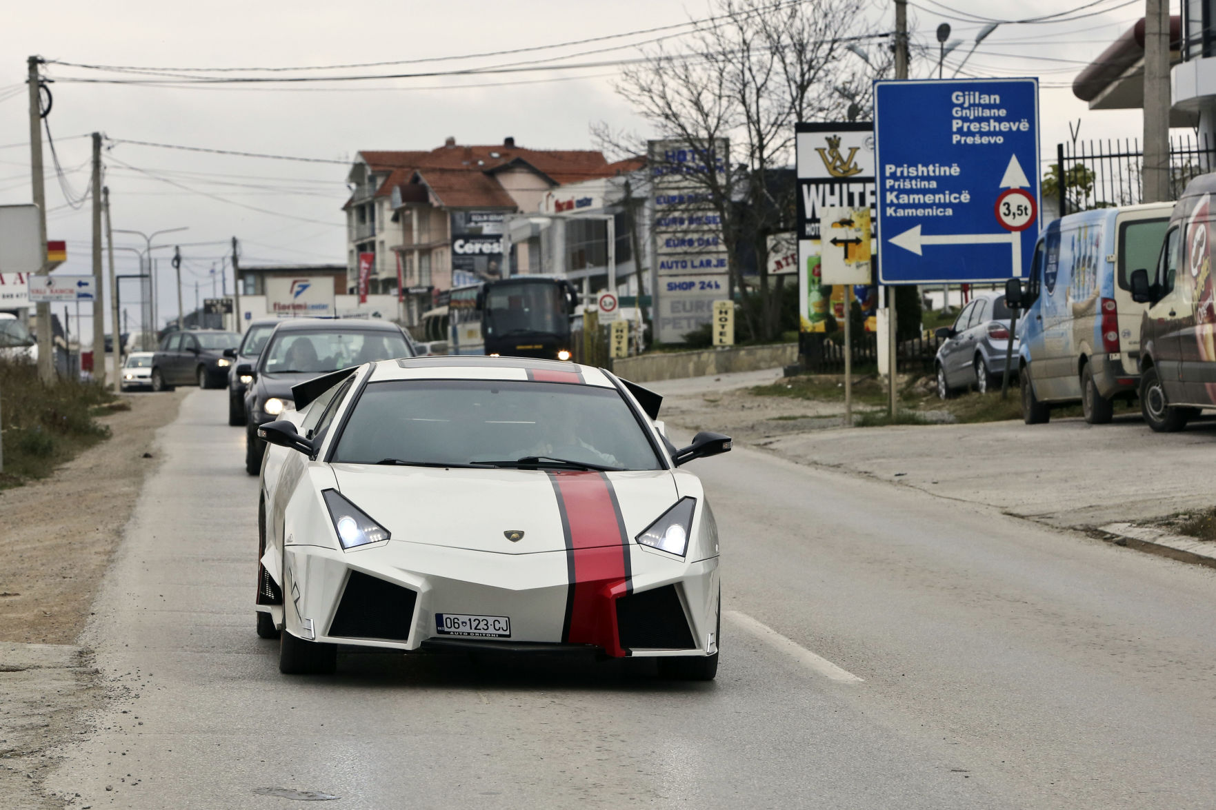 Kosovo Lamborghini Replica